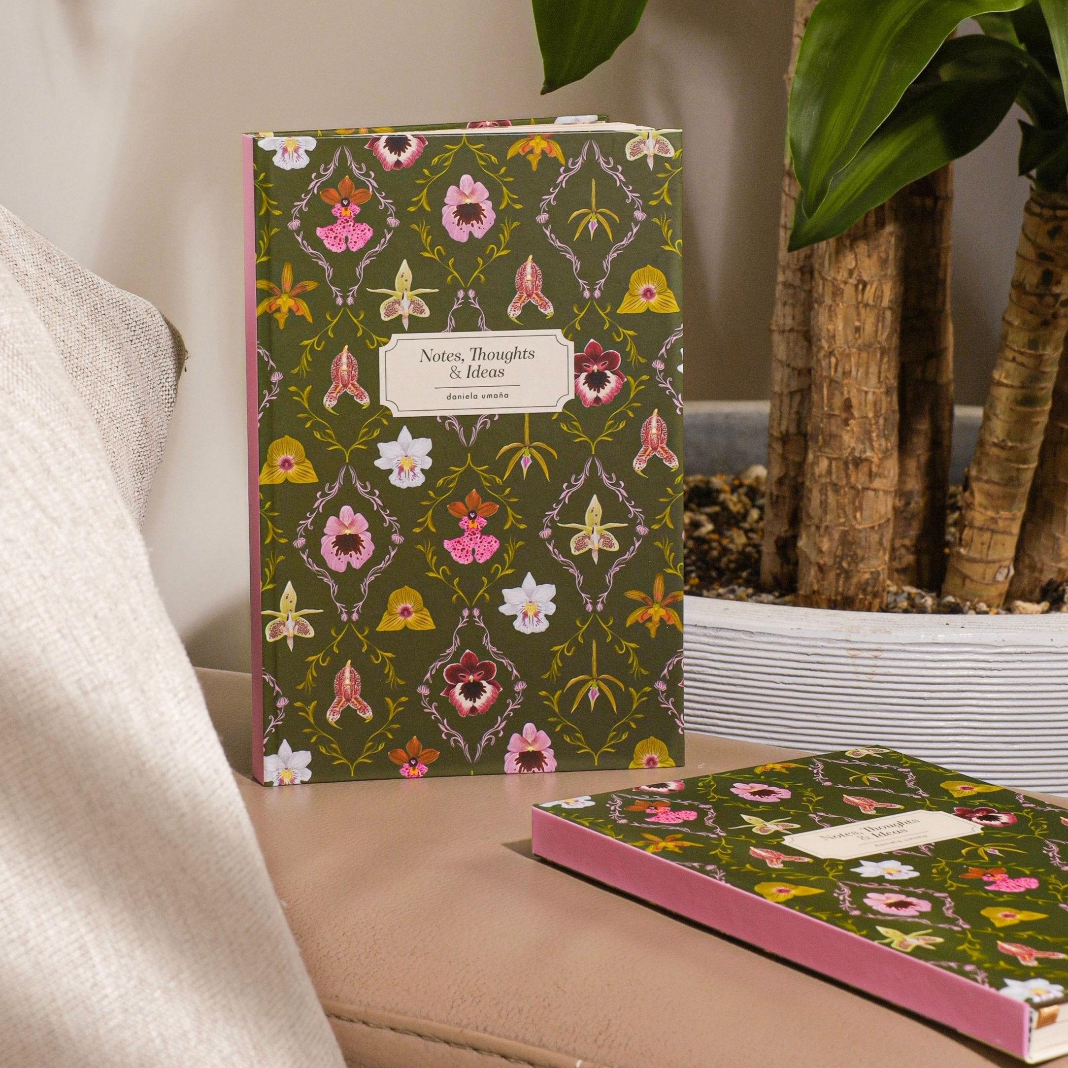 Journal Pink Orchids