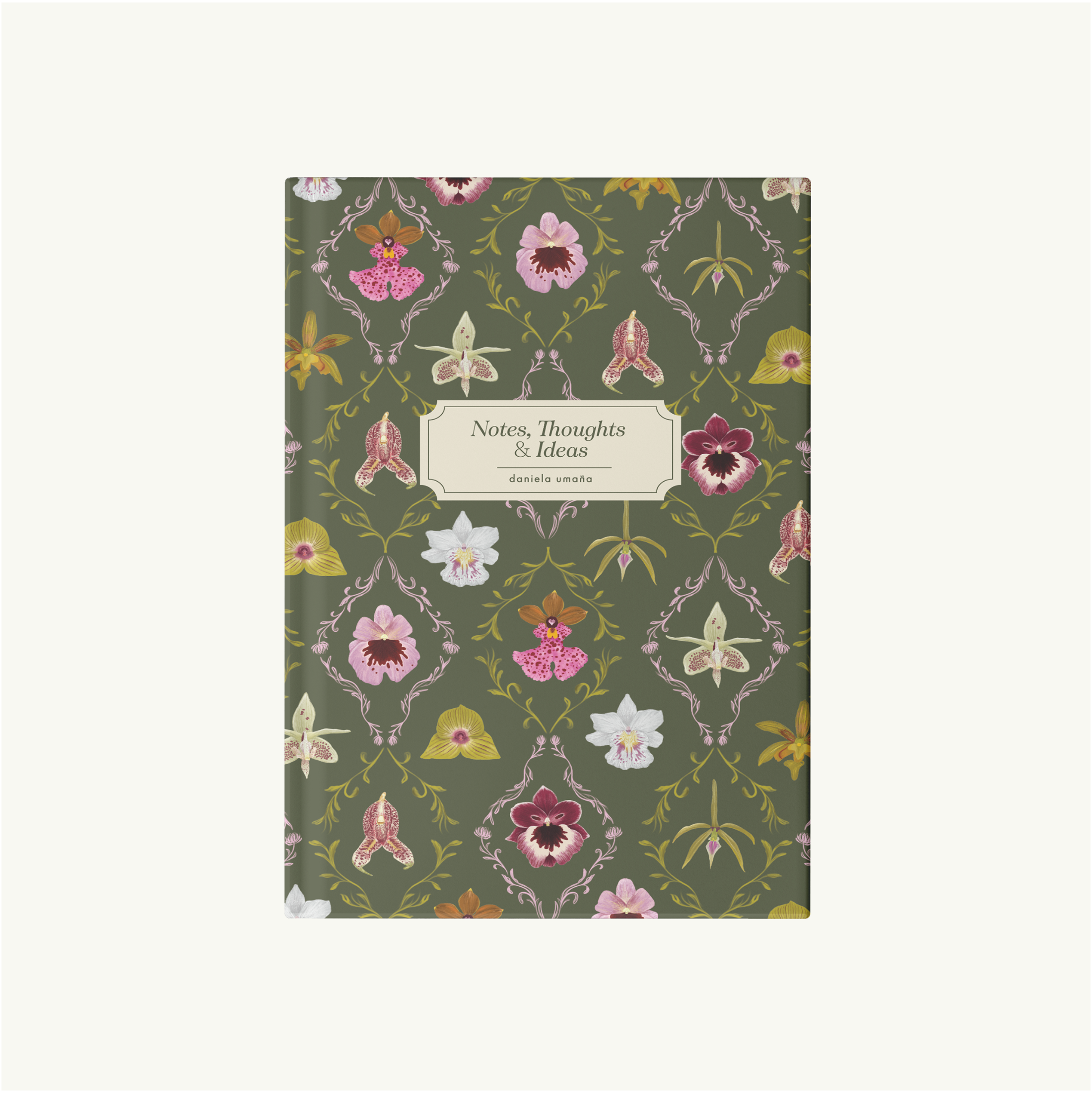 Journal Pink Orchids