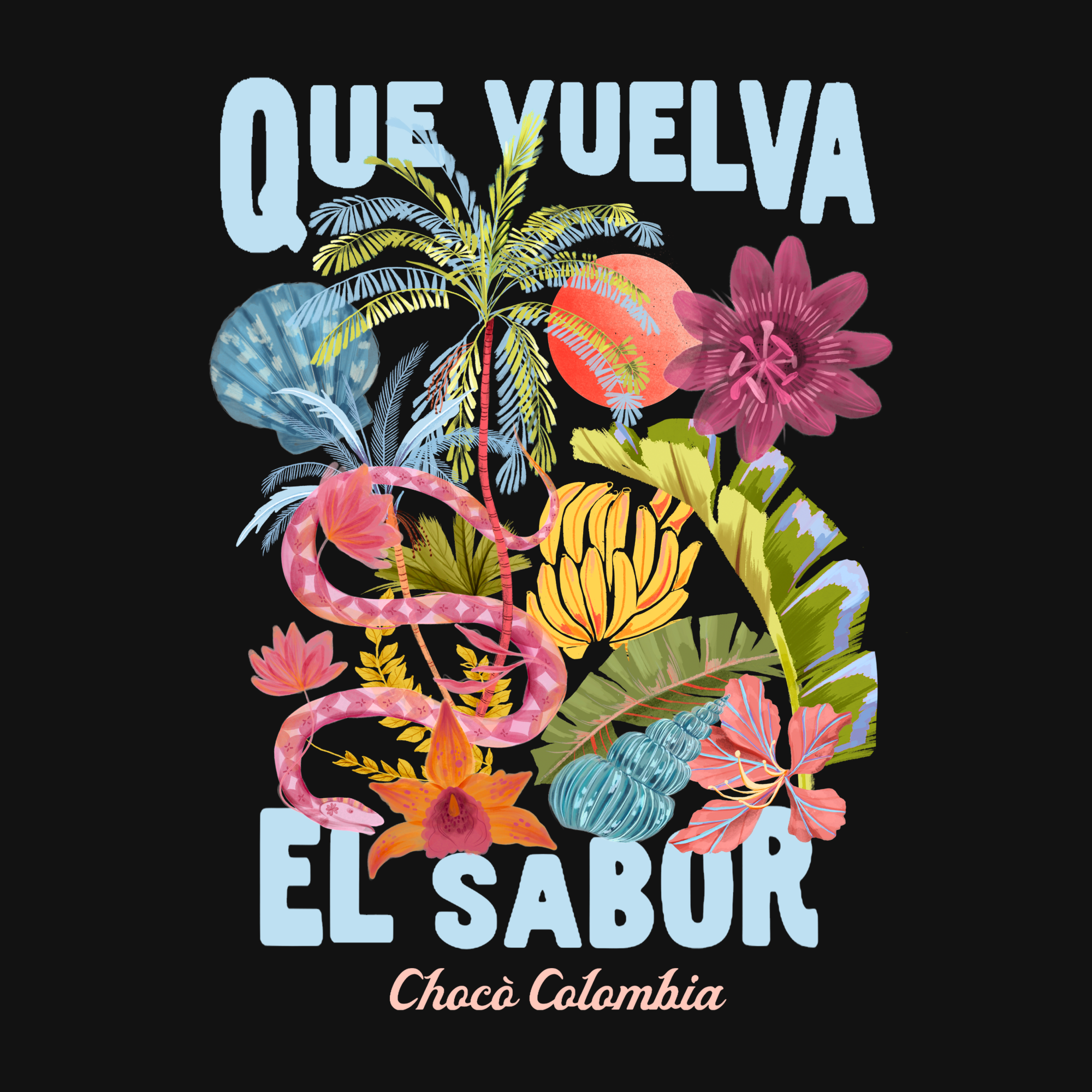 Camiseta Chocó Que Vuelva el Sabor