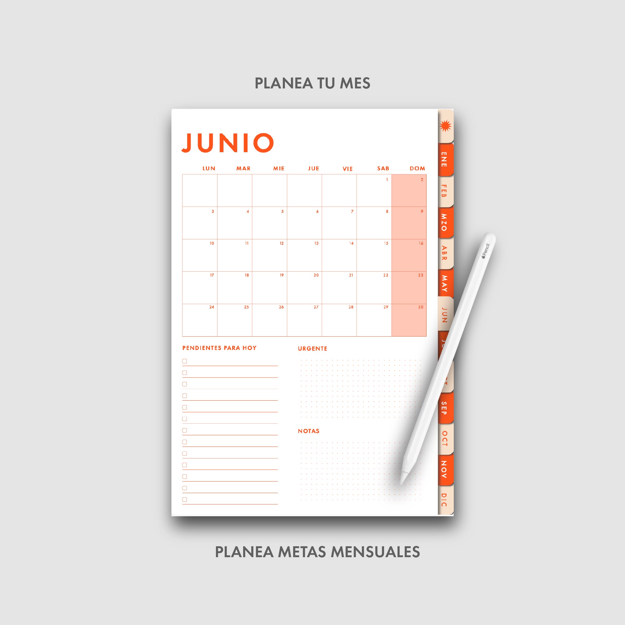 Monthly Planner Digital